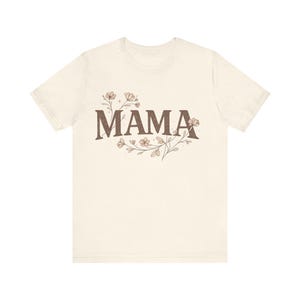Camisa floral bohemia para mamá - Camiseta retro para el Día de la Madre imagen 8