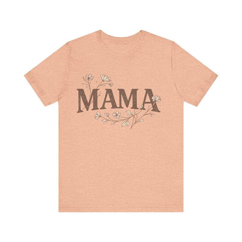 Camisa floral bohemia para mamá - Camiseta retro para el Día de la Madre imagen 12