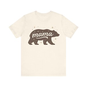 Camiseta Mamá Osa / Silueta de Osa con Estrellas imagen 9