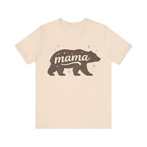 Camiseta Mamá Osa / Silueta de Osa con Estrellas imagen 10