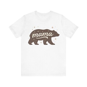 Camiseta Mamá Osa / Silueta de Osa con Estrellas imagen 7