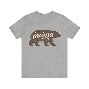 Camiseta Mamá Osa / Silueta de Osa con Estrellas imagen 12