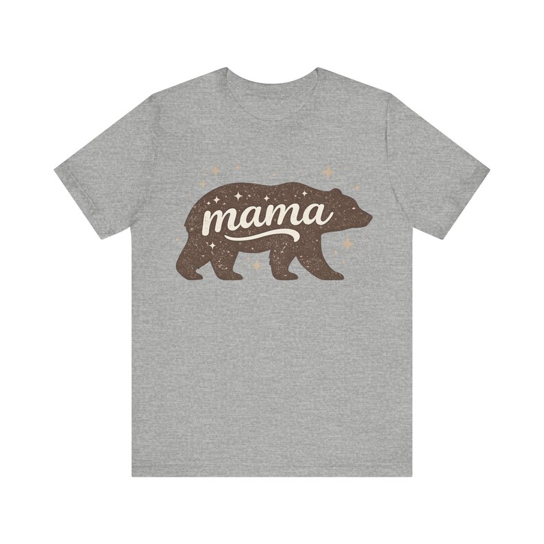 Camiseta Mamá Osa / Silueta de Osa con Estrellas imagen 12