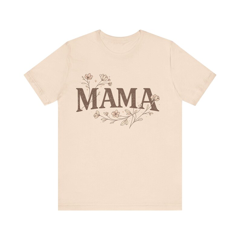 Camisa floral bohemia para mamá - Camiseta retro para el Día de la Madre imagen 10