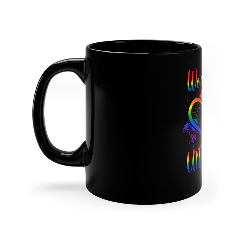 LGBTQ+ Pride Coffee Mug: Rainbow image 4
