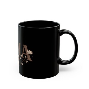 Boho Floral Mama Coffee Mug - Minimalist Mom Gift image 2