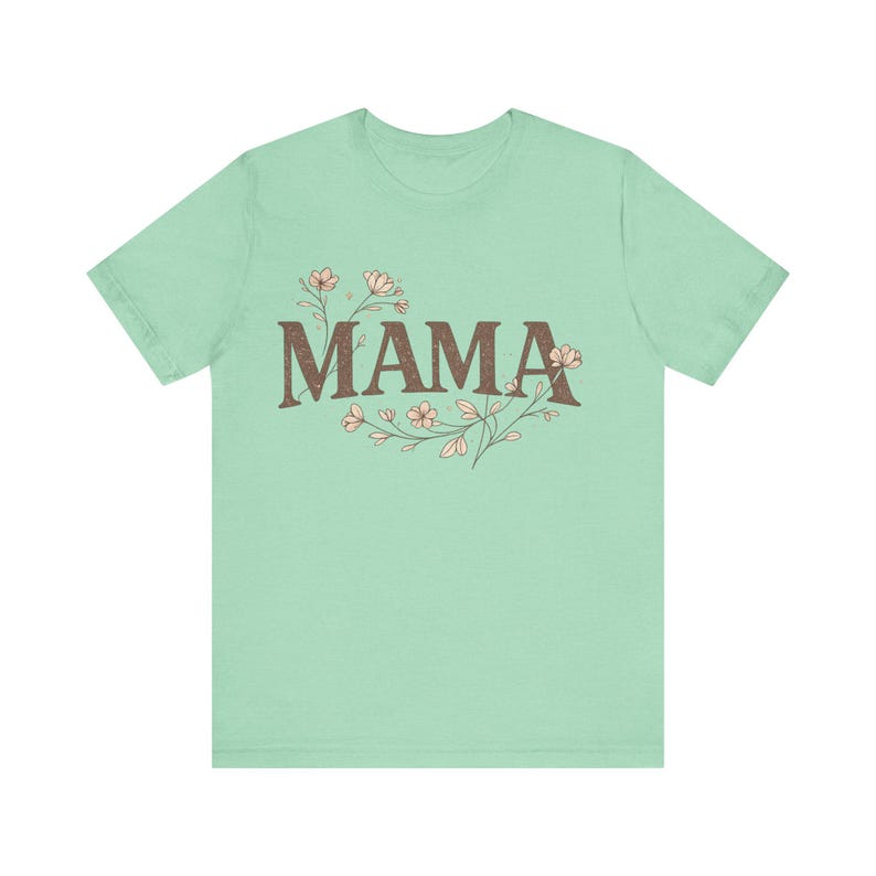 Camisa floral bohemia para mamá - Camiseta retro para el Día de la Madre imagen 14