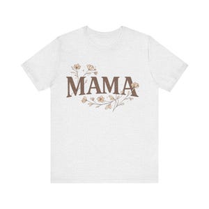 Camisa floral bohemia para mamá - Camiseta retro para el Día de la Madre imagen 4