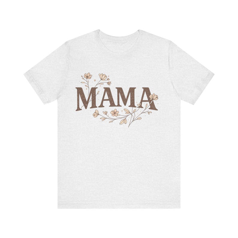 Camisa floral bohemia para mamá - Camiseta retro para el Día de la Madre imagen 4