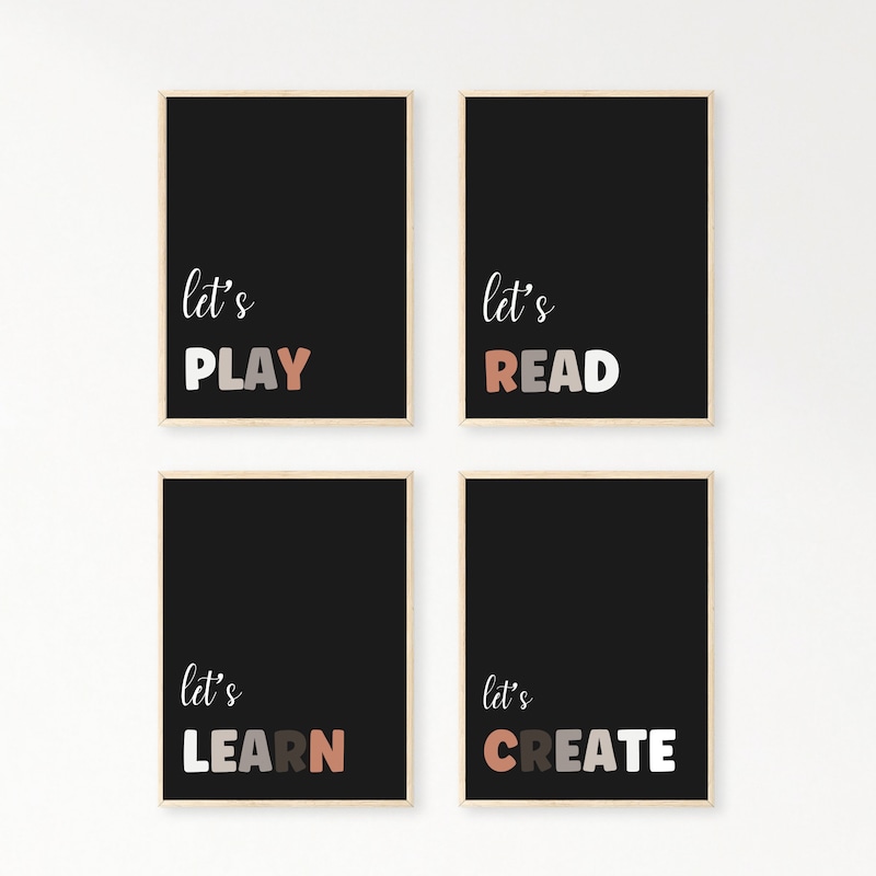 Lets Read Sign - Etsy