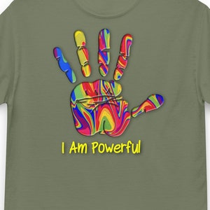 Men&#39;s classic tee, I am Powerful, Motivational Quotes, inspirational quotes, T Shirt Love, positive quotes, Pride T Shirt