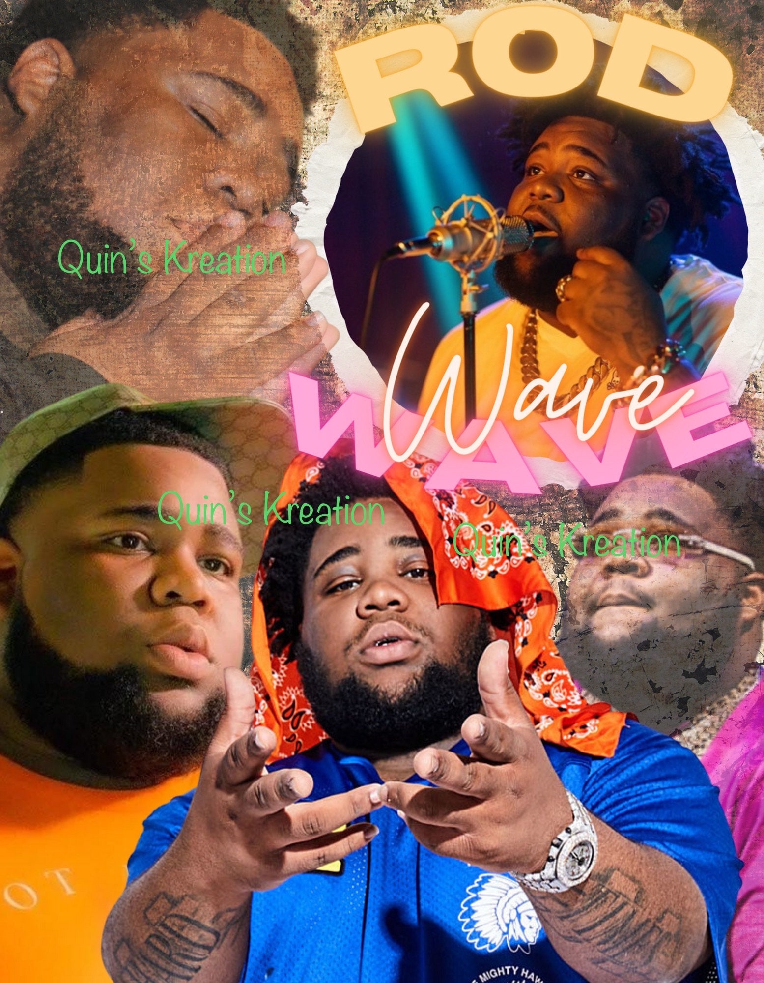 Rod Wave PNG Digital - Etsy