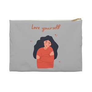 Grey Accessory Pouch, Cosmetic Bag, Travel Bag, Travel Pouch, Cosmetic Pouch, Pencil Case, Accessory Bag, Makeup Bag, Makeup Pouch