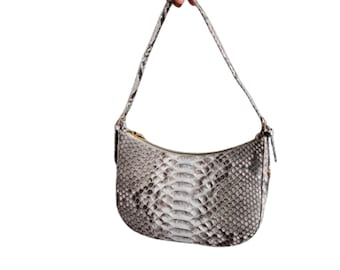 LFM Fashion Snakeskin Casual Shoulder Bag