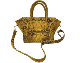 Exotic Snakeskin Handbag for Women