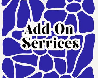 Customisable Add On Service - Express Service - Any Special Request - Buy Me A Coffee