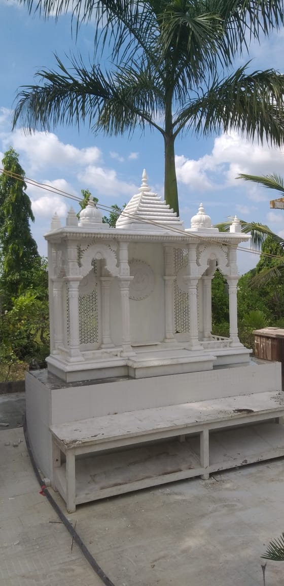 White Marble Temple for Home Etsy