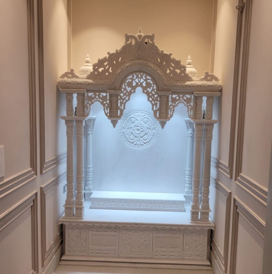 Marble White Temple , Marble Temple - Etsy