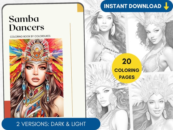 samba coloring page