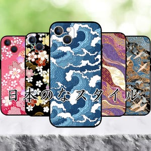 Japanese Tradition Pattern Phone case for iPhone 17/16/15/14/13/12/11 S25 S24 S23 S22 S21 S20 A55 A54 A53 A35 A34 A15 A14 Google 7 8 9 10