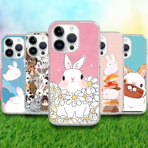 Rabbit Bunny Animal Art | Fits iPhone 18-7, Samsung S26-S20, Samsung A14-A55, Google 7-11