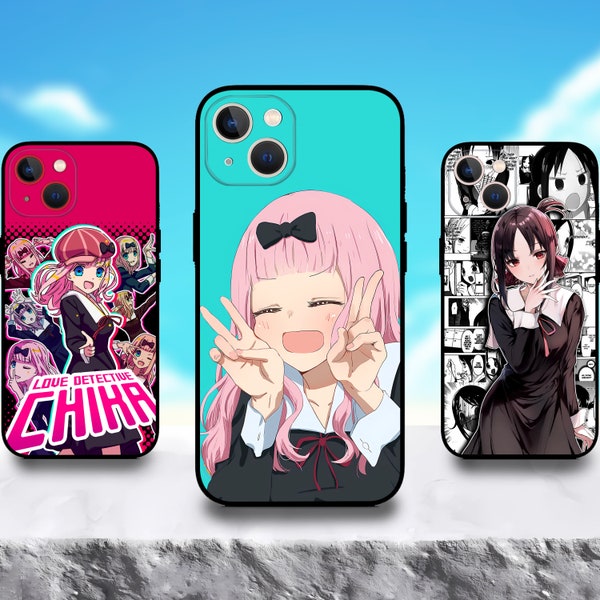 Kaguya sama Japanese Anime Phone case for iPhone 15/14/13/12/11/SE/X/8 S24 S23 S22 S21 S20 A55 A54 A53 A35 A34 A15 A14 A13 Google Pixel 8A