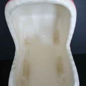 Vase Nursery Planter Vintage Rubens 1950 Ceramic Baby Carriage White ...
