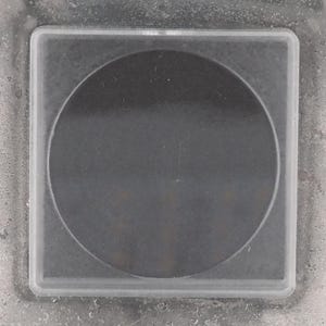 Porta-moedas quadrado de acrílico premium – Cápsula protetora transparente para moedas de 20 mm a 40 mm, desde moedas gregas antigas até dólares Morgan e Hobo dos EUA
