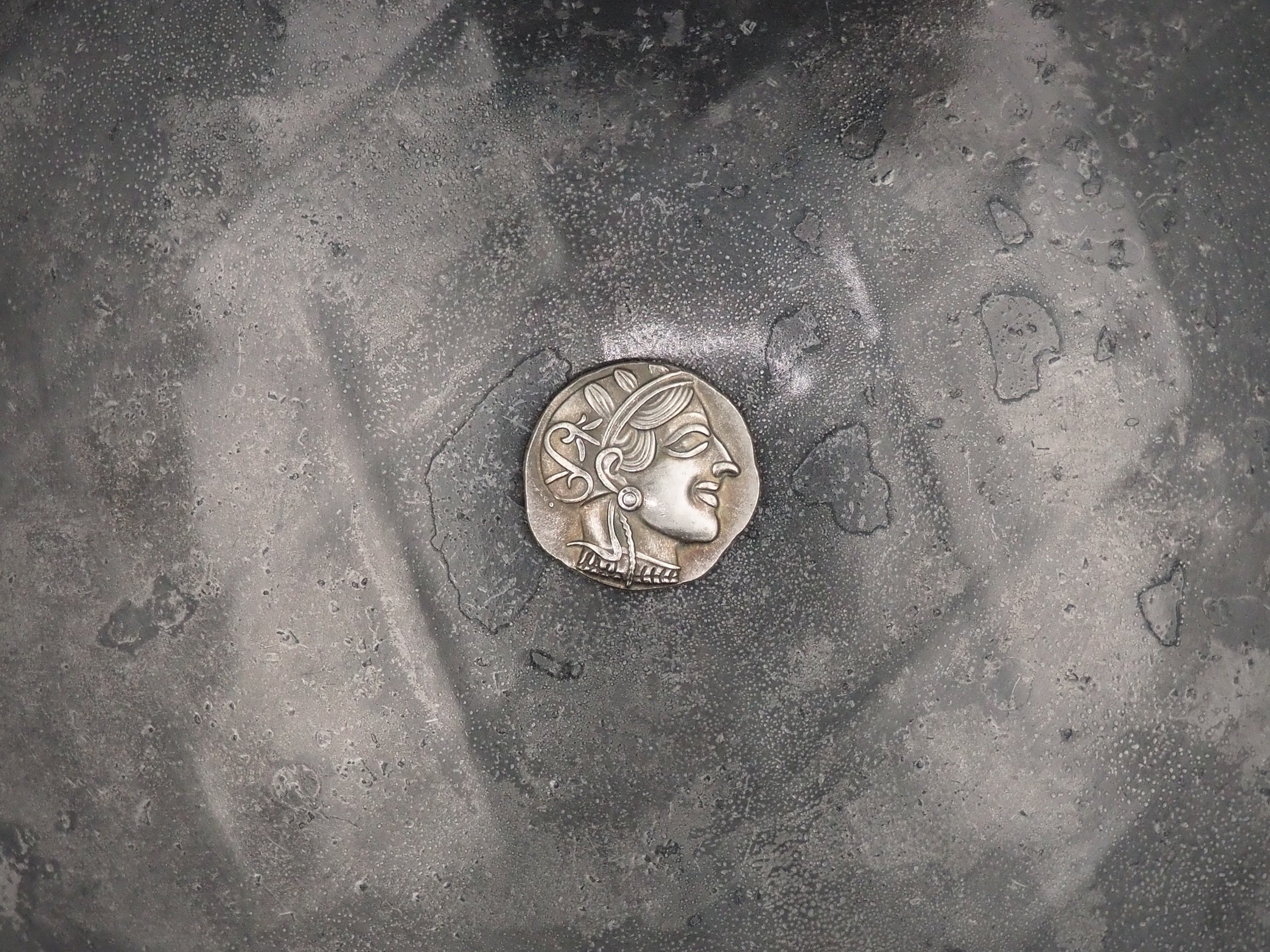 Replica of Ancient Greek Athenian Owl Tetradrachm 450BC - Athena's Owl ...