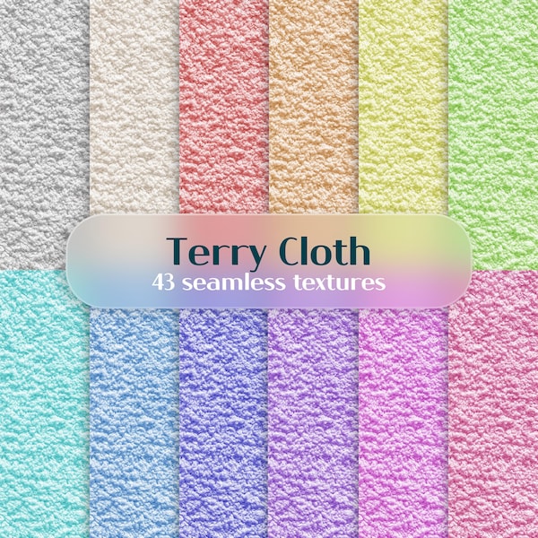 Terry Cloth Pattern Terry Cloth - Etsy
