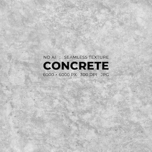 Concrete Seamless Texture, Industrial Grey Cement Background, Grunge Stone Pattern