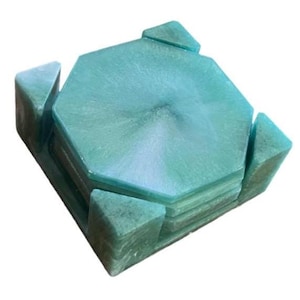 Homemade Epoxy Resin Coasters