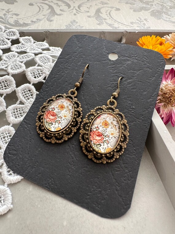 Boucles d'orelles style ethnque - Un grand marché | Crochet earrngs