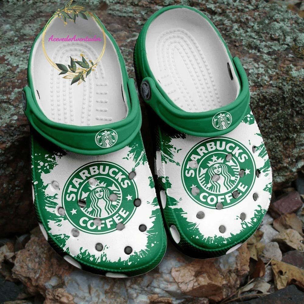 Brown Heart Starbucks Conchas Croc Charms 
