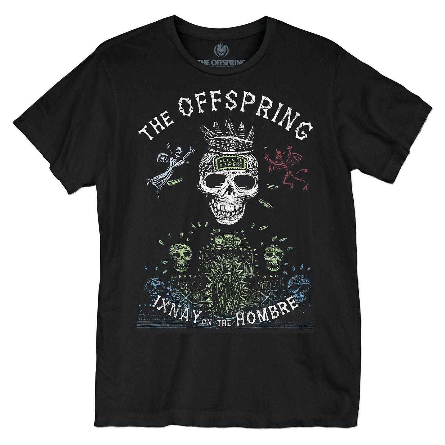 Discover The Offspring IXNAY On The Hombre Shirt, American Rock Band The Offspring 1980s Outfit