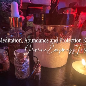 Meditation, Abundance and Protection Kit