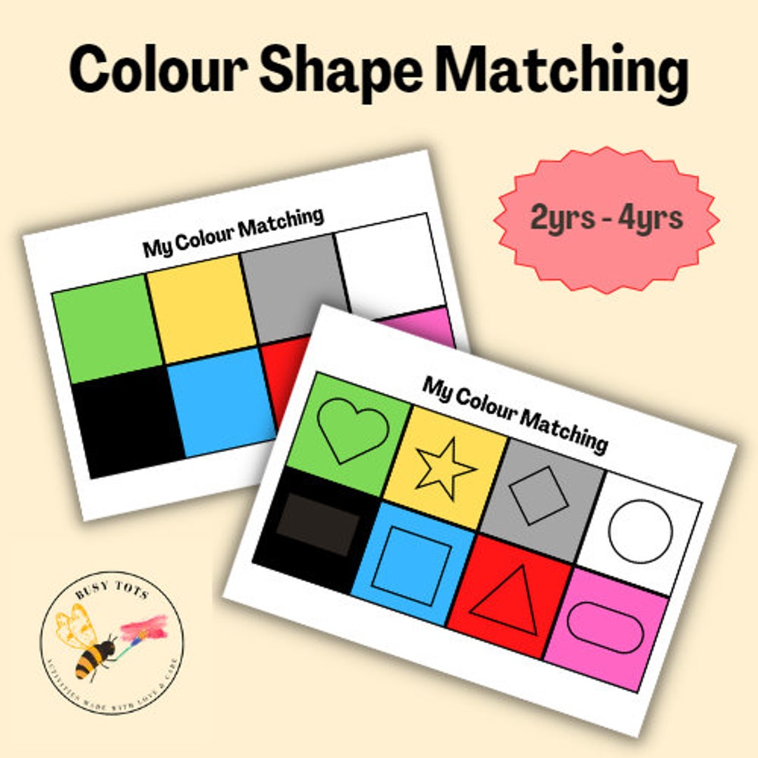 Colour Matching Activity Benefits