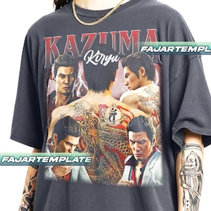 Goro Majima Yakuza Vintage T-shirt, Gift for Woman and Man Unisex