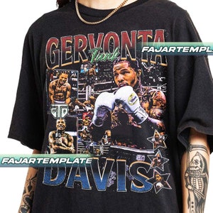 Begrenztes Gervonta Davis Vintage T-Shir, Geschenk für Frau und Mann Unisex Softstyle T1MN4517