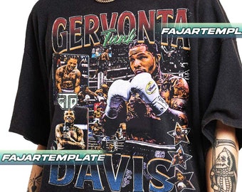 T-shirt vintage Gervonta Davis en édition limitée, cadeau pour femme et homme T-shirt souple unisexe T1MN4517