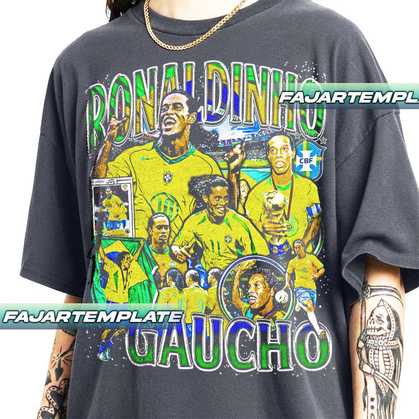 ロナウジーニョtシャツ - Etsy 日本