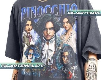 Pinocchio lies of p  Vintage T-Shirt, Gift For Woman and Man Unisex T-Shirt FD