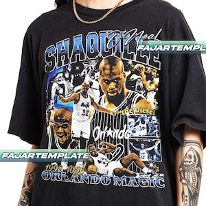 Shaquille O&#39;Neal Amerikanischer ehemaliger Basketballspieler und Sportanalytiker Vintage T-Shirt, Geschenk für Frau und Mann Unisex T-Shirt T1MN4593