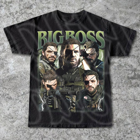Big Metal Boss Tshirt Gear And Apparel For Video Games Big Metal Boss Tshirt Gear And Apparel For Video Games