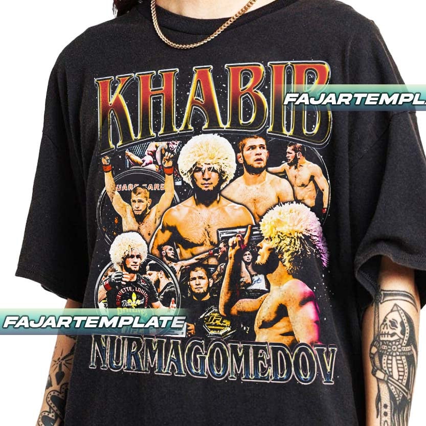 Khabib Nurmagomedov former mixed martial artist  Vintage T-Shirt, Gift For Woman and Man Unisex T-Shirt T1MN4525