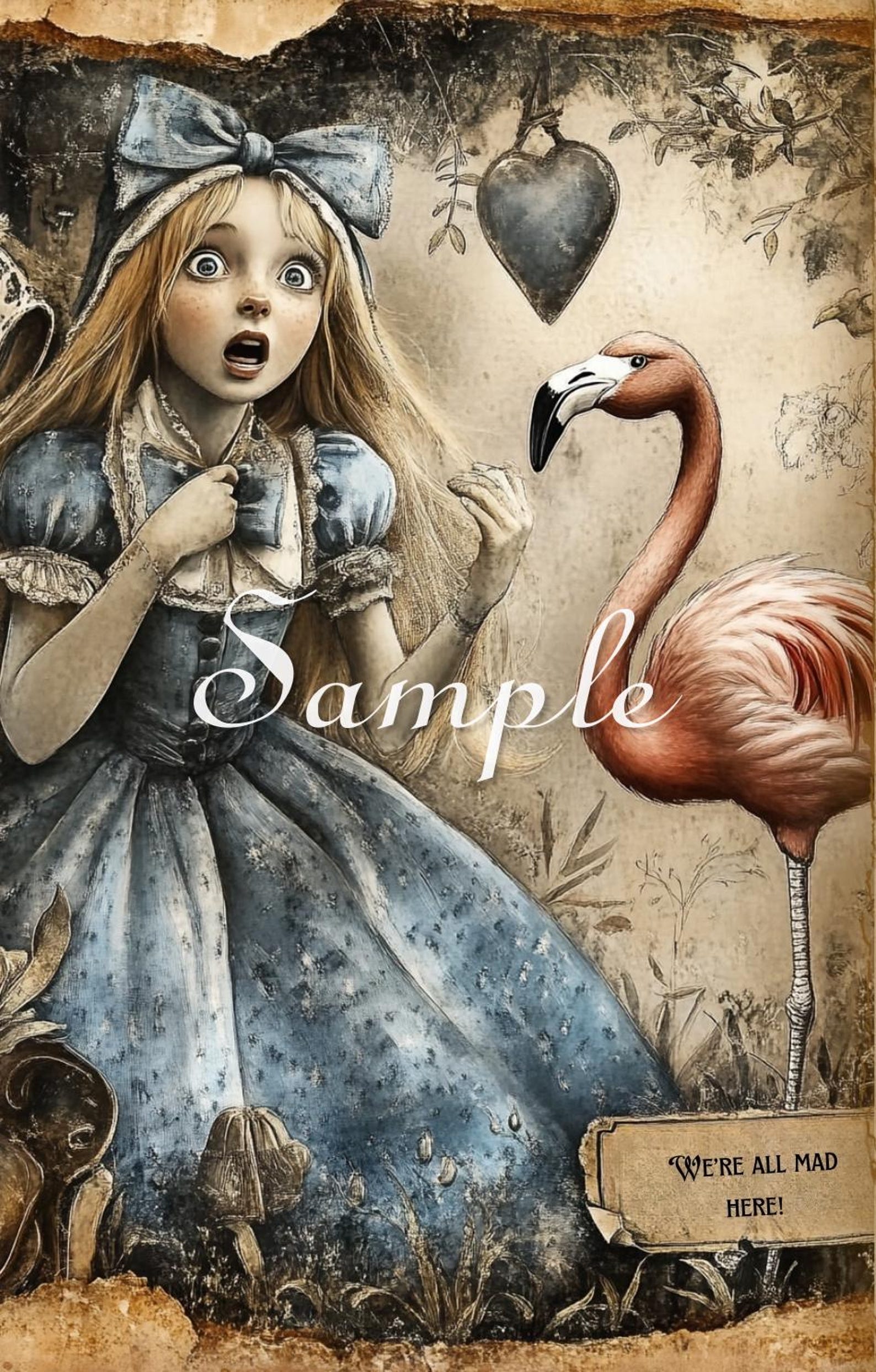 Alice in Wonderland - Fabric Quilt Blocks: Cotton Craft Panels (set of ...