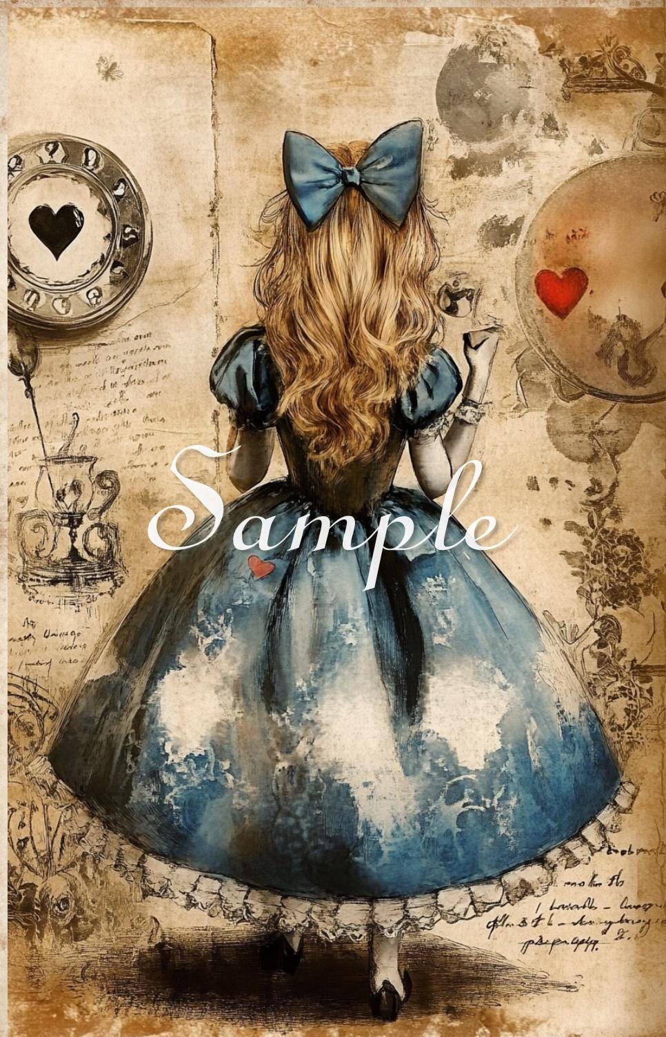 Alice in Wonderland - Fabric Quilt Blocks: Cotton Craft Panels (set of ...