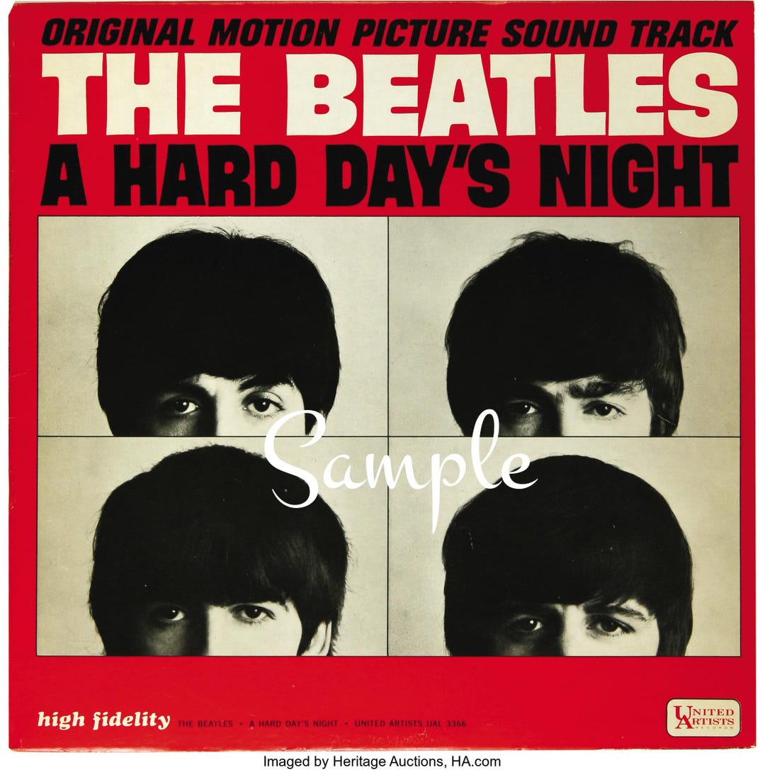 The Beatles A Hard Day's Night ウッドパネル A Hard Days Night - the Beatles - Fabric Art Quilt Block/panel