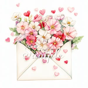 Fabric Art Quilt Block - Flower Love Letters - Romance - Roses - Hearts - 8" X 8"- 100% Cotton- A229