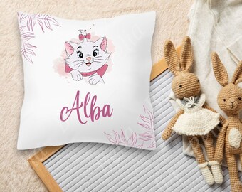 Marie cushion personalized birth or first name